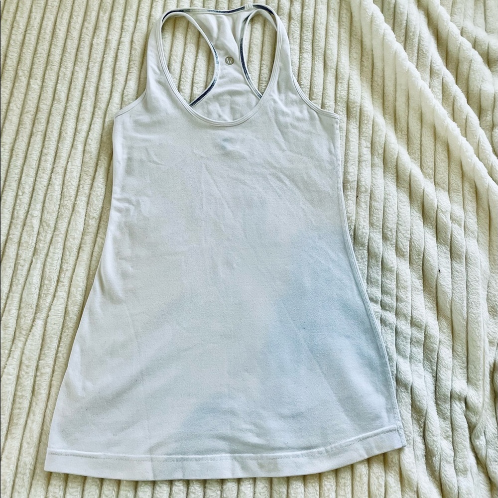 Lululemon Cool Racerback - White / Reversible
